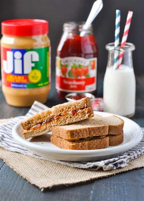 How does Sand Peanut Butter & Jelly on Wheat fit into your Daily Goals - calories, carbs, nutrition