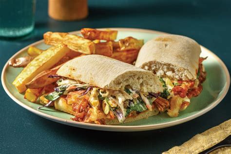 How does Sand Pork Loin Southwest BBQ Ciabatta fit into your Daily Goals - calories, carbs, nutrition