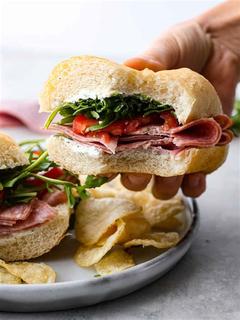 How does Sand Salami Brie & Roasted Tomato Baguette fit into your Daily Goals - calories, carbs, nutrition