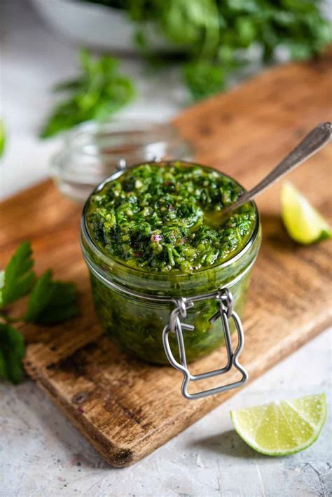 How does Sauce Chimichurri Cilantro Peppers Carrots 1 Tbsp fit into your Daily Goals - calories, carbs, nutrition