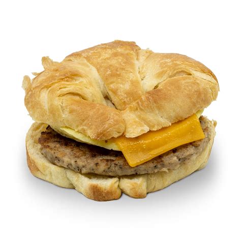 How does Sausage, Egg and Cheese on a Croissant fit into your Daily Goals - calories, carbs, nutrition