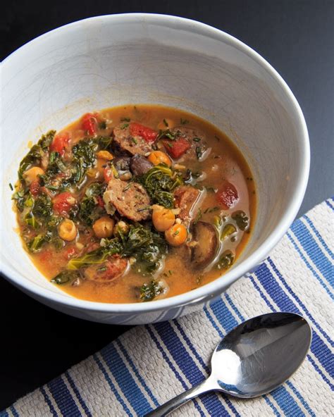 How does Sausage and Chickpea Stew 8 oz fit into your Daily Goals - calories, carbs, nutrition