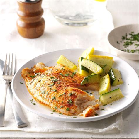 How does Sauteed Tilapia with Lemon-Peppercorn Sauce fit into your Daily Goals - calories, carbs, nutrition