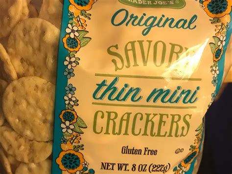 How does Savory Thin Mini Crackers fit into your Daily Goals - calories, carbs, nutrition