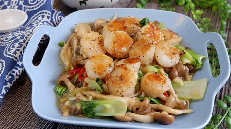 How does Scallop and Vegetable Stir Fry fit into your Daily Goals - calories, carbs, nutrition