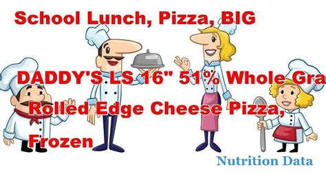 How does School Lunch Pizza, BIG DADDY'S LS 16