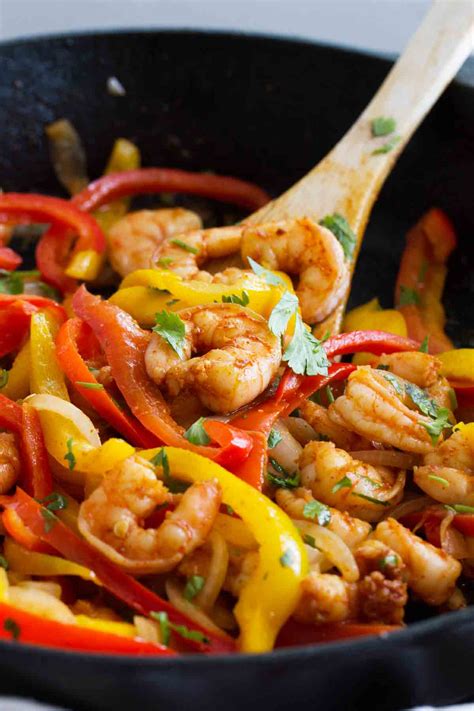 How does Seafood Fajitas, Stir Fried fit into your Daily Goals - calories, carbs, nutrition