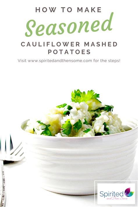 How does Seasoned Mashed Cauliflower fit into your Daily Goals - calories, carbs, nutrition