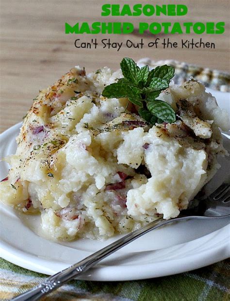 How does Seasoned Mashed Potatoes fit into your Daily Goals - calories, carbs, nutrition