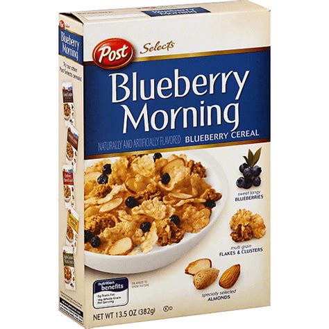 How does Selects: Blueberry Morning fit into your Daily Goals - calories, carbs, nutrition