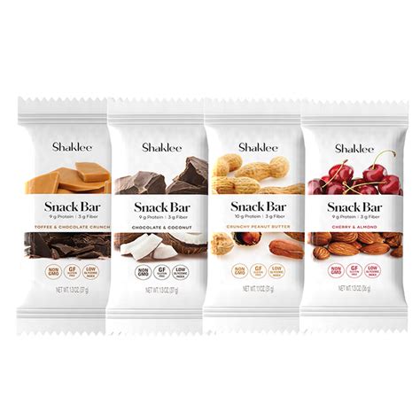 How does Shaklee Snack Bar fit into your Daily Goals - calories, carbs, nutrition