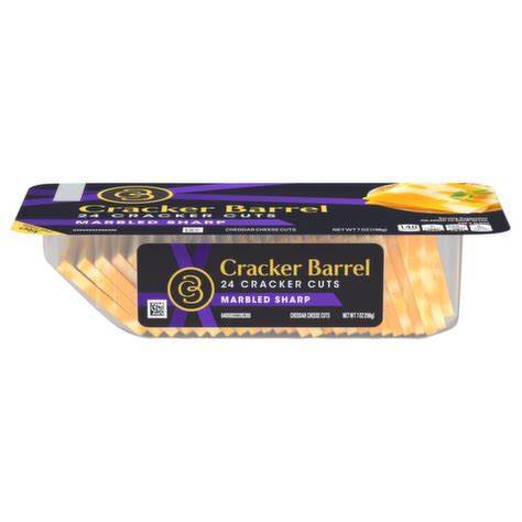 How does Sharp Cheddar Cheese Cracker Cuts fit into your Daily Goals - calories, carbs, nutrition