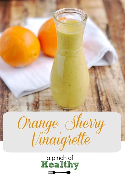 How does Sherry Orange Vinaigrette fit into your Daily Goals - calories, carbs, nutrition