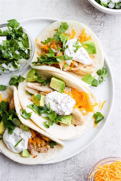 How does Shredded Chicken Taco fit into your Daily Goals - calories, carbs, nutrition