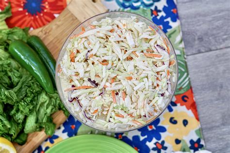 How does Shredded Cole Slaw fit into your Daily Goals - calories, carbs, nutrition