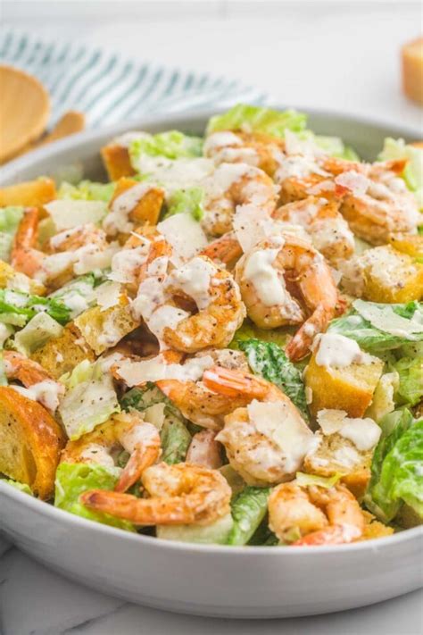 How does Shrimp Caesar Salad with Dressing fit into your Daily Goals - calories, carbs, nutrition