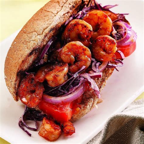 How does Shrimp Po Boy fit into your Daily Goals - calories, carbs, nutrition