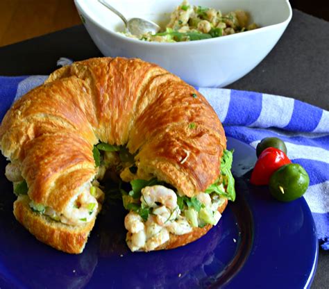 How does Shrimp Salad on Croissant (52187.23) fit into your Daily Goals - calories, carbs, nutrition