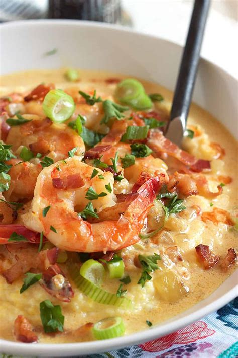 How does Shrimp and Grits fit into your Daily Goals - calories, carbs, nutrition