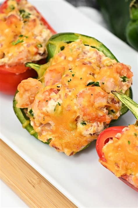 How does Shrimp-Stuffed Peppers fit into your Daily Goals - calories, carbs, nutrition