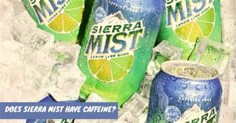 How does Sierra Mist fit into your Daily Goals - calories, carbs, nutrition