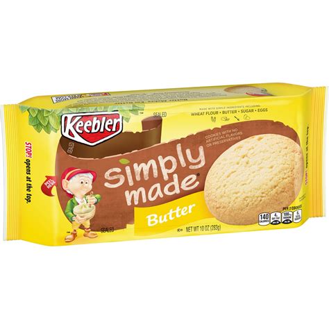 How does Simply Made Butter Cookies fit into your Daily Goals - calories, carbs, nutrition