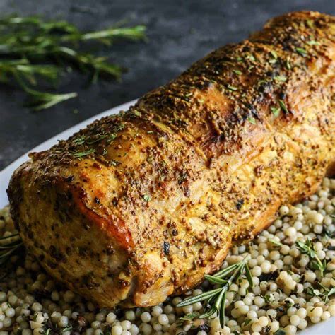 How does Simply Roasted Pork Loin with Whole Grain Mustard fit into your Daily Goals - calories, carbs, nutrition