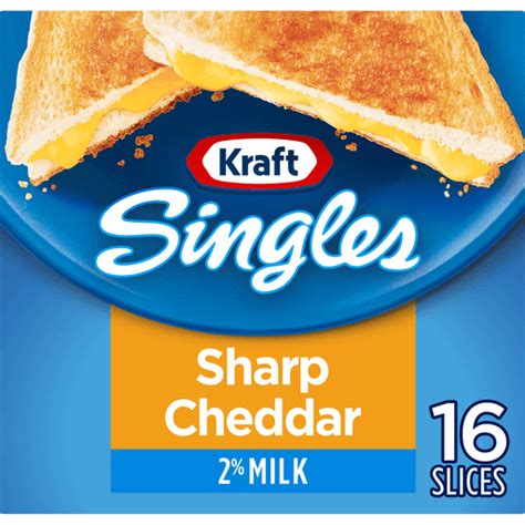 How does Singles 2% Milk Sharp Cheddar fit into your Daily Goals - calories, carbs, nutrition