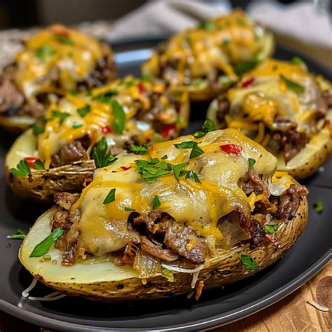 How does Sizzling Philly Cheese Steak Potato fit into your Daily Goals - calories, carbs, nutrition