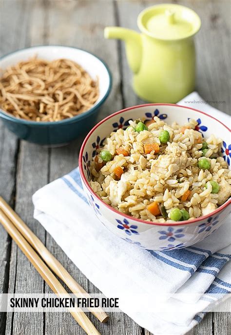 How does Skinny Chicken Fried Rice fit into your Daily Goals - calories, carbs, nutrition