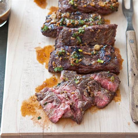 How does Sliced Hoisin-Marinated Skirt Steak fit into your Daily Goals - calories, carbs, nutrition