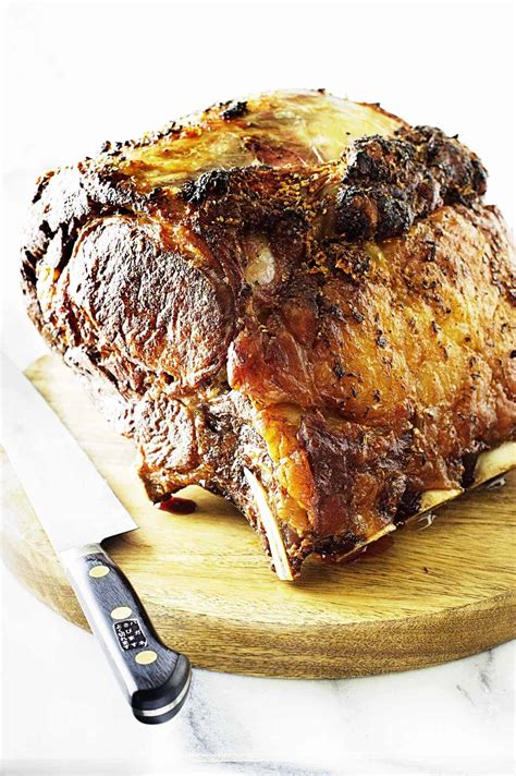 How does Slow Roasted Frenched Pork Prime Rib fit into your Daily Goals - calories, carbs, nutrition