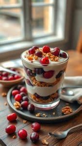 How does Sm Cranberry Parfait Vanilla Yogurt (38999.34) fit into your Daily Goals - calories, carbs, nutrition