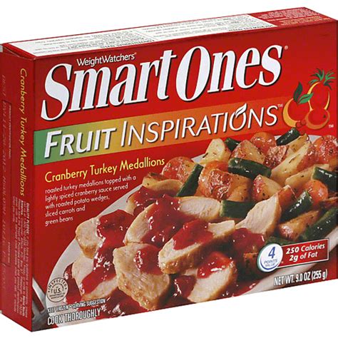 How does Smart Ones - Cranberry Turkey Medallions fit into your Daily Goals - calories, carbs, nutrition