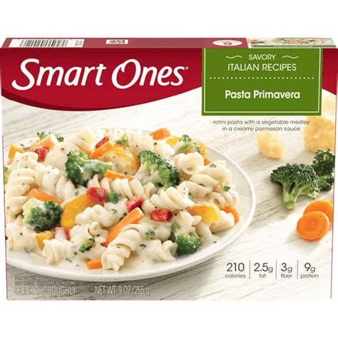 How does Smart Ones - Pasta Primavera fit into your Daily Goals - calories, carbs, nutrition