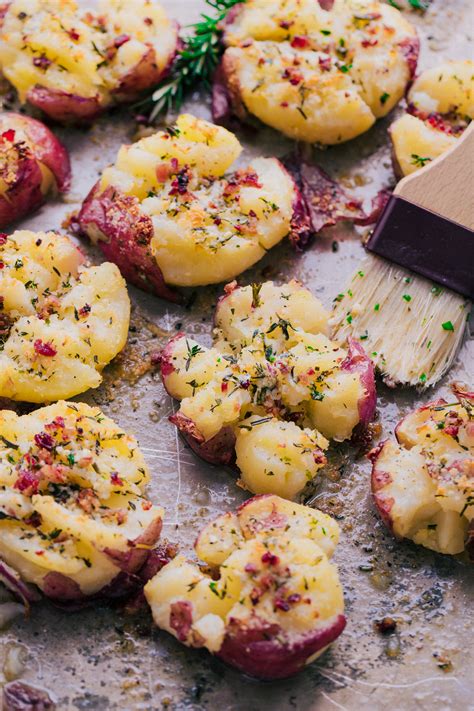 How does Smashed Potatoes with Aromatic Herbs fit into your Daily Goals - calories, carbs, nutrition