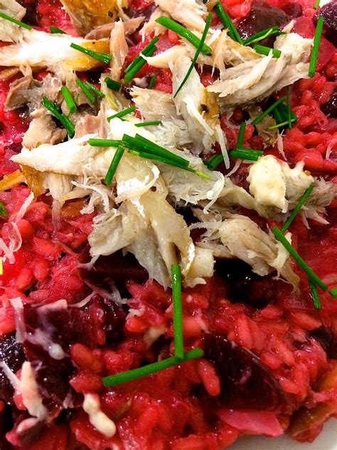 How does Smoked Mackerel with Pearl Barley Risotto and Beetroot Salad fit into your Daily Goals - calories, carbs, nutrition