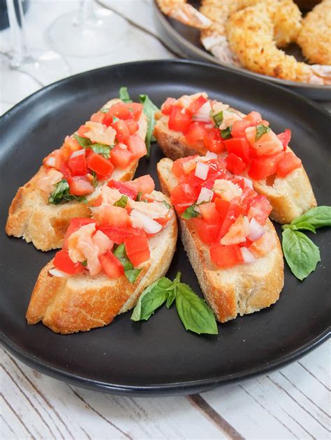 How does Smoked Salmon Bruschetta fit into your Daily Goals - calories, carbs, nutrition