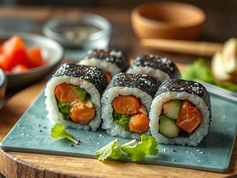 How does Smoked Salmon Sushi Roll fit into your Daily Goals - calories, carbs, nutrition