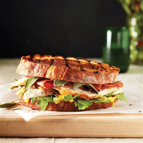 How does Smoked Turkey and Prosciutto Panini fit into your Daily Goals - calories, carbs, nutrition