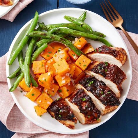 How does Smokey BBQ Chicken with Sweet Potato SMALL fit into your Daily Goals - calories, carbs, nutrition