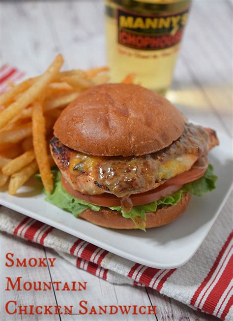 How does Smoky Mountain Chicken Breast Sandwich fit into your Daily Goals - calories, carbs, nutrition