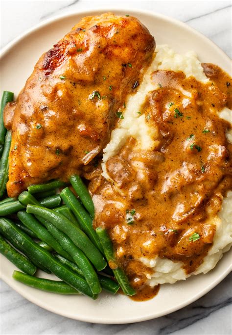 How does Smothered Chicken & Potatoes fit into your Daily Goals - calories, carbs, nutrition