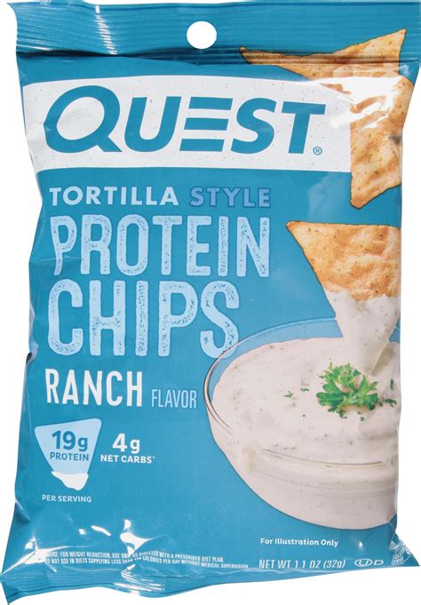 How does Snacks, tortilla chips, ranch-flavor fit into your Daily Goals - calories, carbs, nutrition