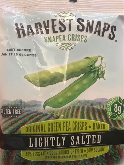 How does Snapea Crisps fit into your Daily Goals - calories, carbs, nutrition