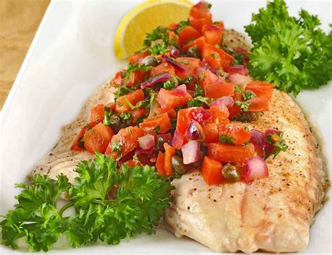 How does Snapper with Fresh Tomatoes Capers fit into your Daily Goals - calories, carbs, nutrition