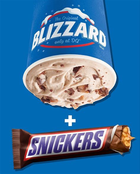 How does Snickers Blizzard - Small fit into your Daily Goals - calories, carbs, nutrition