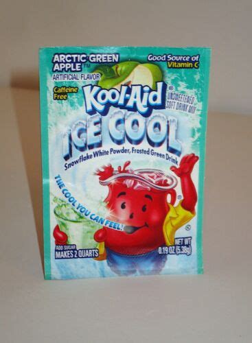 How does Soft Drink Mix - Ice Cool Arctic Green Apple Unsweetened fit into your Daily Goals - calories, carbs, nutrition
