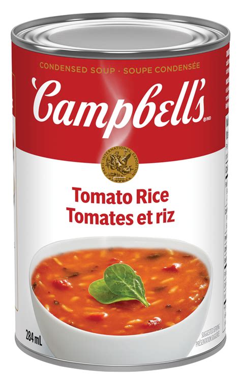 How does Soup, tomato rice, canned, condensed fit into your Daily Goals - calories, carbs, nutrition