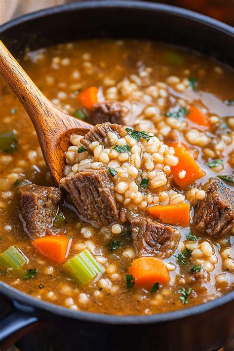 How does Soup Beef Barley (Bostwick) fit into your Daily Goals - calories, carbs, nutrition